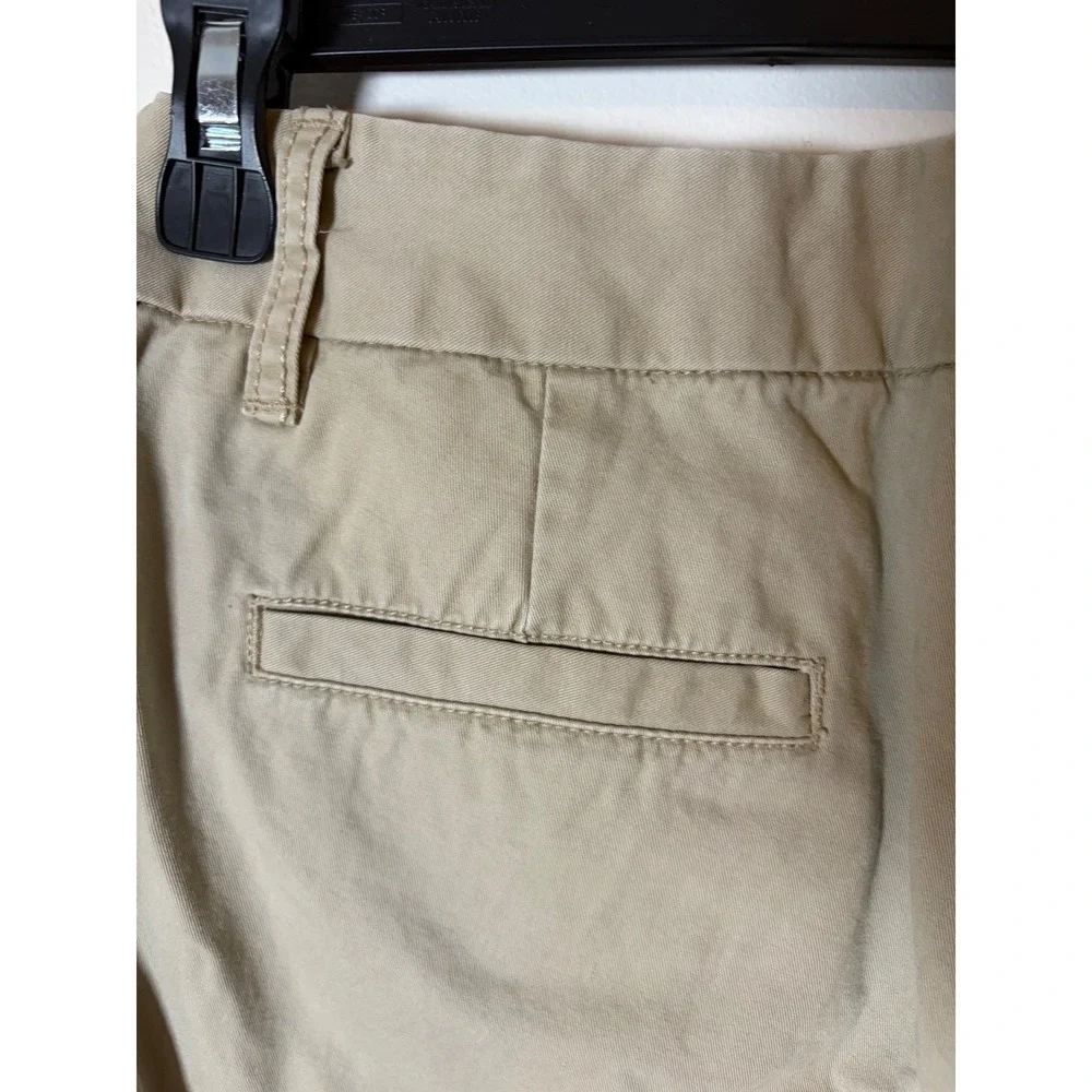 Izod Saltwater Edition Khaki Chino Pants Tan Cotton Straight Leg Mens